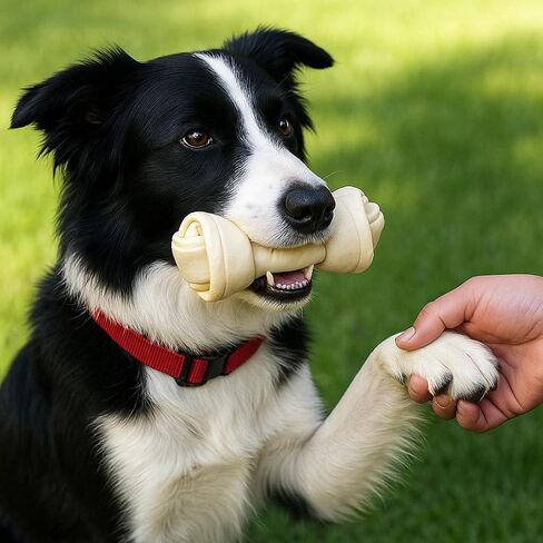 Pet Factory American Beefhide 12" Knotted Bone Dog Chew Treat - Chicken Flavor, 1 Count/1 Pack in Kuwait
