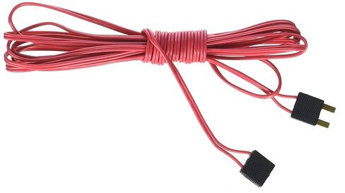 Bachmann Trains - E-Z Track - 10’ Power Extension Wire - RED (1/Card) (Pack of 2) in Kuwait