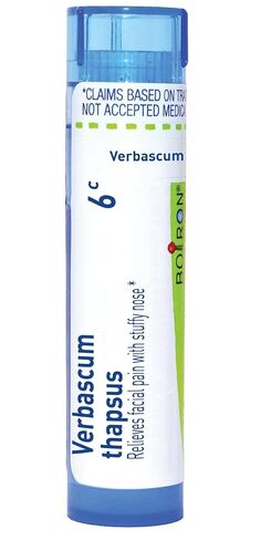 Boiron Verbascum Thapsus 6C لآلام الوجه وانسداد الأنف - 80 حبة in Kuwait