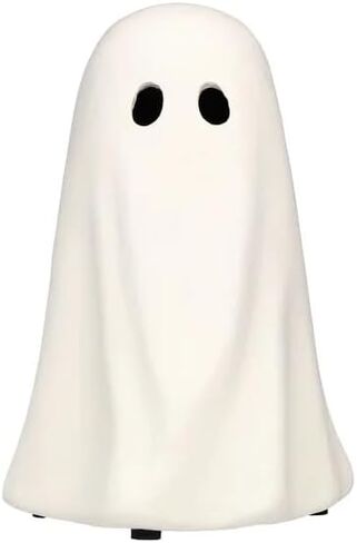 Paper Mache Ghost Decoration White 11in Halloween Tabletop in Saudi Arabia