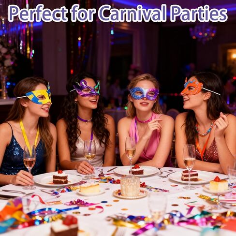 60 Pcs Paper Mache Masks Bulk Set with brushes and acrylic paints DIY Blank Mask for Mardi Gras Masquerade Costume Cosplay Party (12 Styles) in Saudi Arabia