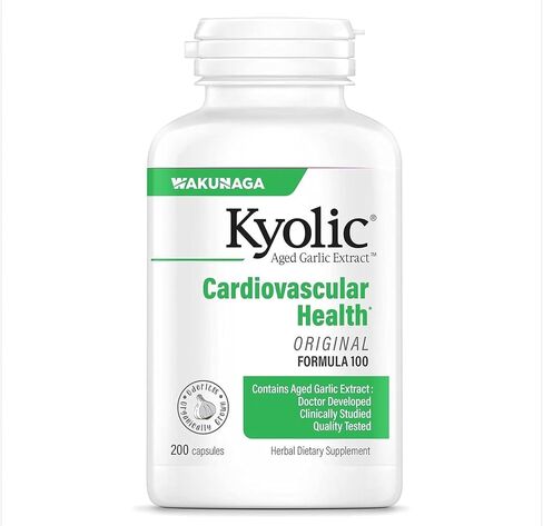 Kyolic Aged Garlic Extract Cardiovascular Original Formula 100, 300 Capsules in Saudi Arabia