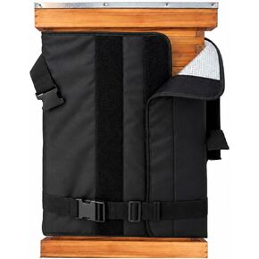 Beehive Winter Wrap for BeeCastle Logo Free 5 Frame Beehive Kit BCTY5NUC, 600D Oxford Bee Hive Insulation Cover with Aluminum Foil Lining, Adjustable Buckles for Outdoor Hives in Kuwait