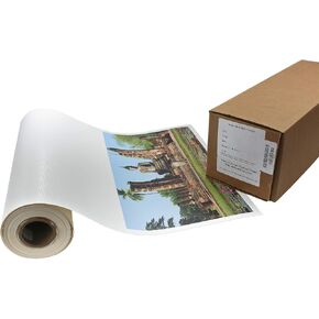 Crystalline Satin Bright White, Poly-Cotton Inkjet Canvas 60in x 40ft Roll Makes Color and Contrast Art Pop With Its Exquisite Satin Finish in Saudi Arabia