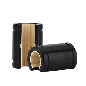 1PCS LM12/16/20/25/30/35/40OP Plastic Aluminum-Plastic Sliding Open Linear Bearing(LM16OP 16X28X37MM) in Kuwait