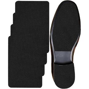 Shoe Sole Protector Compatible with Ferragamo Shoes,Shoe Sole Guard for Women Shoes,Shoe Grips on Bottom of Shoes,Non Slip Shoe Pads for Womens High Heels(8"×4" 4 Pcs Black) in Saudi Arabia