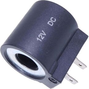 Solarhome 6301012 Solenoid Valve Coil With 2 Spade Connector 12V Compatible with Hydraforce Stems 08 80 88 98 Series 1/2" Hole in Saudi Arabia