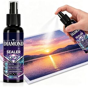 Diamond Painting Sealer Spray 100ml Quick Dry Gloss Sealant for Diamond Art in Kuwait