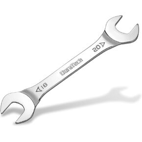 DURATECH Super-Thin Open End Wrench Set, Metric, 8-Piece, Including 5.5, 7, 8, 9, 10, 11, 12, 13, 14, 17, 19, 21, 22, 23, 24, 27 mm, Slim Spanner Set with Rolling Pouch in Saudi Arabia