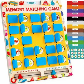 Matching Memory Game for Kids, Travel Toys Games Activities for 3 4 5 6 7 8 in Saudi Arabia