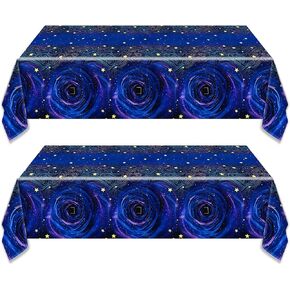 2Pc Button Eyes Tablecloths Starry Night Ghost House Disposable Tablecloths in Kuwait