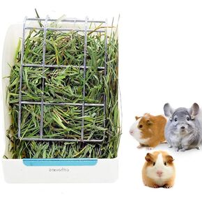 Rabbit Hay Feeder, Large Capacity Bunny Hay Rack for Rabbits, Guinea Pigs, Chinchillas, Small Animals, Hay Dispenser in Kuwait
