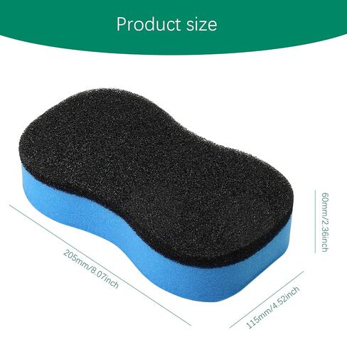 Horse Groomer Shower Sponge Grooming Tool for Cleaning and Massage,Reusable Versatility Brush Scrubber for Body Hair,1 Pack in Kuwait