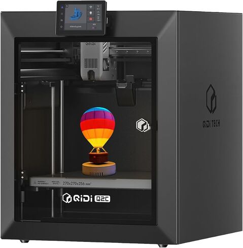 R QIDI TECHNOLOGY X-MAXⅡ 3D Printers,New Upgrade,Intelligent Industrial Grade 3D Printer,5 Inch Touchscreen,High Precision Printing with ABS,PLA,TPU,Flexible Filament, Print Size 11.8''x9.8''x11.8'' in Saudi Arabia