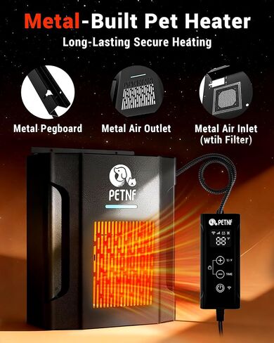 PETNF Dog House Heater – 45℉ to 113℉ Thermostat with WiFi App Control in Kuwait