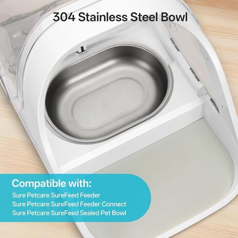 Stainless Steel Bowls for Automatic Microchip Pet Feeder in Kuwait
