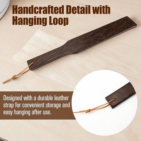 Discipline Paddle - Teaching Wood Paddle Whip, Handmade Chinese Style Riding Crop Classroom Ruler, Disciple Rules DIY Multipurpose Stick, Wooden Solid Tool for Spanking & Crafting Use Home Decoration in Saudi Arabia