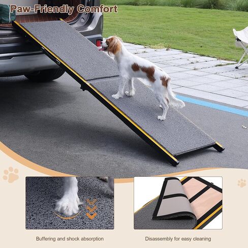Dog Ramp for Car,75"L x 20"W Extra Long,Pet Ramp for Large Dogs in Saudi Arabia
