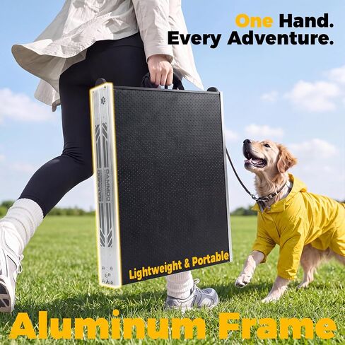 CAMMOO Dog Ramp for Car, 73''L x 20''W Foldable Pet Ramp for Large Dogs in Kuwait