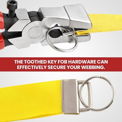40 Sets 1" Key Fob Hardware Set, 4 Colors Studio Running Pliers, with 1 Key Fob Plier Glass Running Pliers, for Wristlet Keys Fobs/Lanyards/Chains Hardware Install(SIZE:40packs) in Kuwait