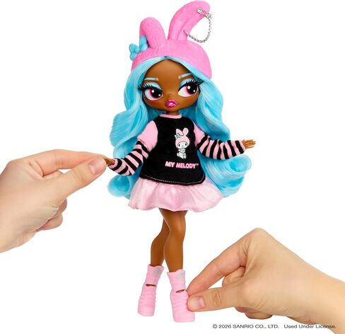 LOL Surprise OMG Loves Hello Kitty and Friends – My Melody – Fashion Doll Inspired by Hello Kitty and Friends Character – Play & Display! in Kuwait