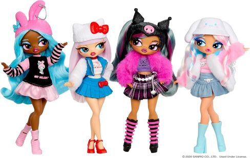LOL Surprise OMG Loves Hello Kitty and Friends – My Melody – Fashion Doll Inspired by Hello Kitty and Friends Character – Play & Display! in Kuwait