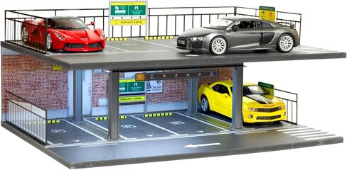 1/24 Scale 2 Layers Cars Display Case for Model Car Display and Storage in Kuwait