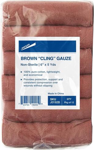 Brown Gauze, 6"X5 Yds in Kuwait