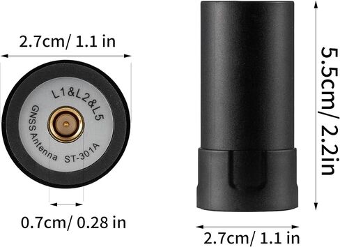 High-Precision Quadrifilar Helix GPS Active GNSS RTK UAV Drone 28dB High Gain SMA Connector Antenna in Kuwait