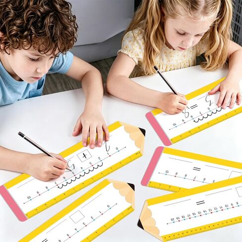 26 Pcs Number Lines for Students Kindergarten Classroom Must Haves Number Line for Classroom Wall First 2nd 1st Grade Must Haves Special Education Dry Erase White Board Numberline Math Manipulatives in Saudi Arabia