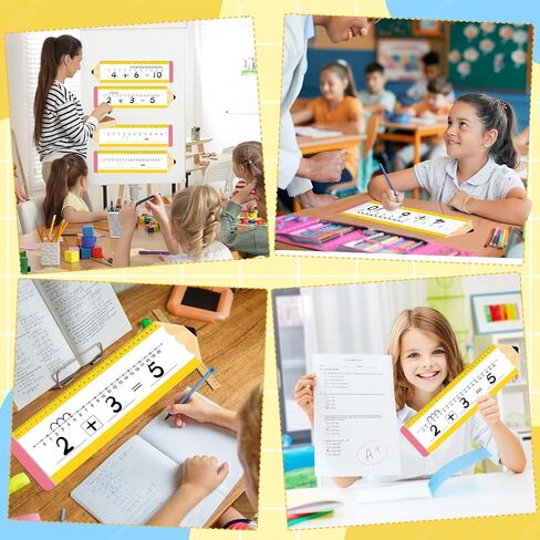 26 Pcs Number Lines for Students Kindergarten Classroom Must Haves Number Line for Classroom Wall First 2nd 1st Grade Must Haves Special Education Dry Erase White Board Numberline Math Manipulatives in Saudi Arabia