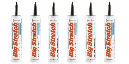 Sashco 10008 Big Stretch Caulk Dark Brown 10.5-ounce in Kuwait