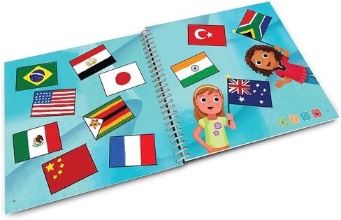 LeapFrog LeapStart Kindergarten Activity Book: Kids' World Atlas and Global Awareness in Kuwait