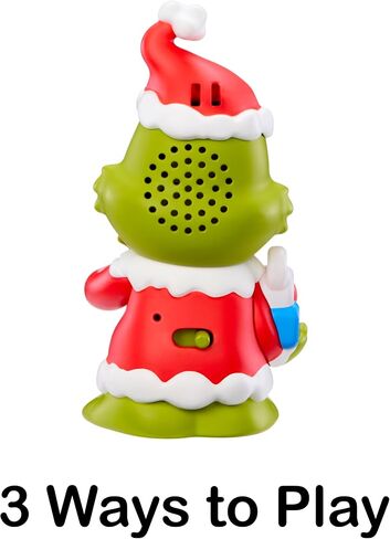 Little Tikes Grinch Story Dream Pals Interactive Story Telling 4" Figure with Bonus Story Cartridge, Talks, Lights Up, Key Chain, Ages 3+ in Saudi Arabia