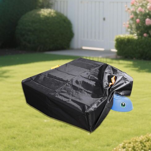Waterproof Cover for Little Tikes Turtle Sandbox, 420D Oxford Sand Pit Cloth Turtle Sand Box Cover Windproof Outdoor Sandpit Protection for Kids Protect Toys, 38.6x34.7x11.8 inch in Kuwait