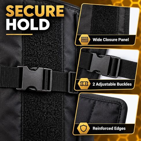 Beehive Winter Wrap for BeeCastle Logo Free 5 Frame Beehive Kit BCTY5NUC, 600D Oxford Bee Hive Insulation Cover with Aluminum Foil Lining, Adjustable Buckles for Outdoor Hives in Kuwait