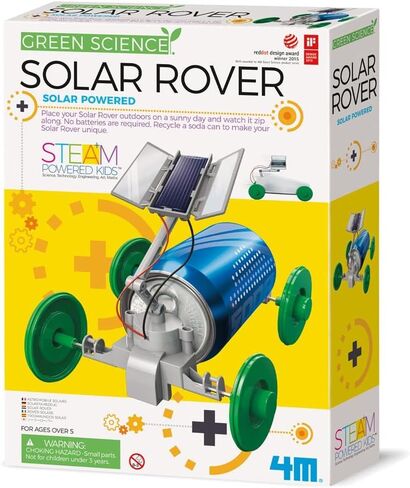 4M Green Science Solar Rover Kit - DIY Renewable Energy Toy Car Project in Kuwait