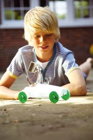 4M Green Science Solar Rover Kit - DIY Renewable Energy Toy Car Project in Kuwait