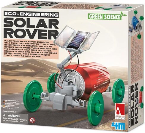 4M Green Science Solar Rover Kit - DIY Renewable Energy Toy Car Project in Kuwait
