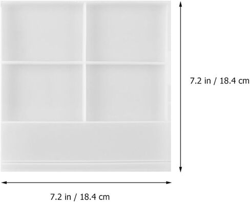 Photo Frame Mold Crystal Epoxy Silicone DIY Craft Making Supply White in Kuwait