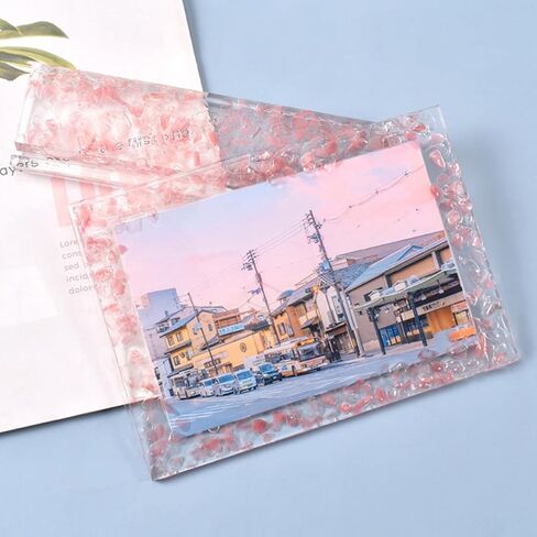 Crystal Epoxy Silicone Picture Frame Mold for DIY Craft Photo Projects in Kuwait
