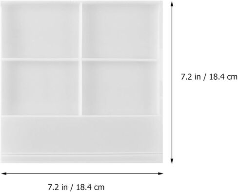 DIY Silicone Photo Frame Mold for Epoxy Resin Crafting Beginners White in Kuwait