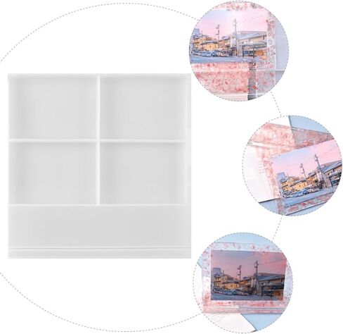 DIY Silicone Photo Frame Mold for Epoxy Resin Crafting Beginners White in Kuwait