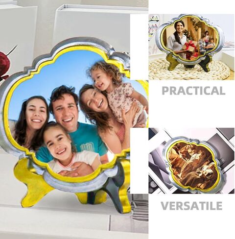 2 Sets European Oval Picture Frame Silicone Molds in Kuwait