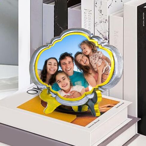 2 Sets European Oval Picture Frame Silicone Molds in Kuwait