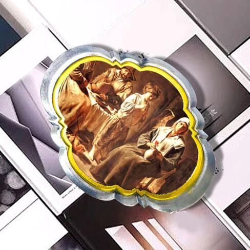2 Sets European Oval Picture Frame Silicone Molds in Kuwait