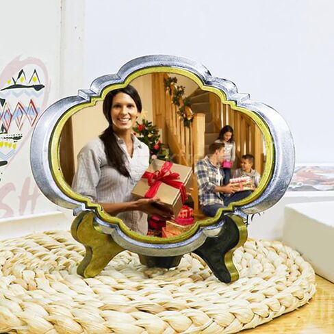 2 Sets European Oval Picture Frame Silicone Molds in Kuwait