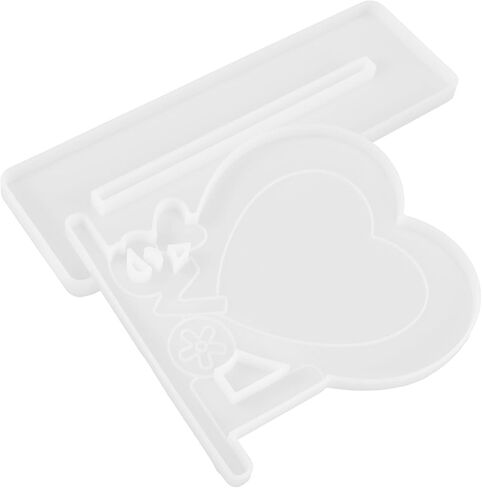 Heart Shaped Photo Frame Mold Silicone DIY Stand-up Display Craft in Kuwait