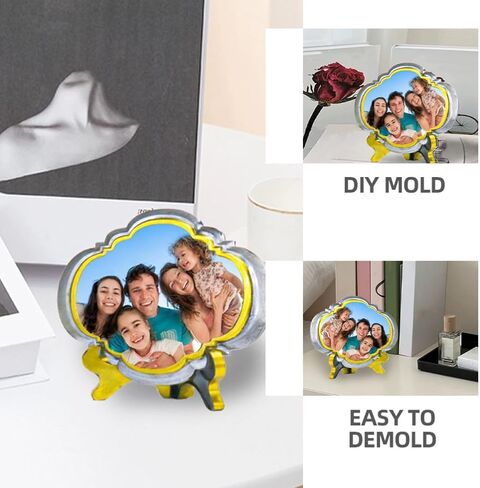 European Style Photo Frame Silicone Mold for Epoxy Resin DIY Crafts in Kuwait