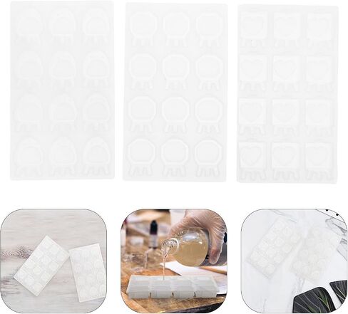 3pcs Reusable White Silicone Picture Frame Molds in Kuwait